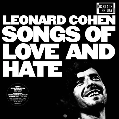 Leonard Cohen - Songs of Love and Hate (50th Anniversary) vinyl record cover