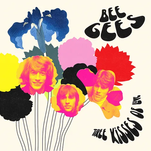 Bee Gees - Three Kisses of Love vinyl record cover