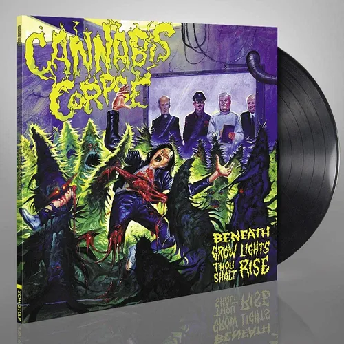 Cannabis Corpse - Beneath Grow Lights Thou Shalt Rise vinyl record cover