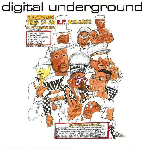 Digital Underground - This Is An EP Release vinyl record cover