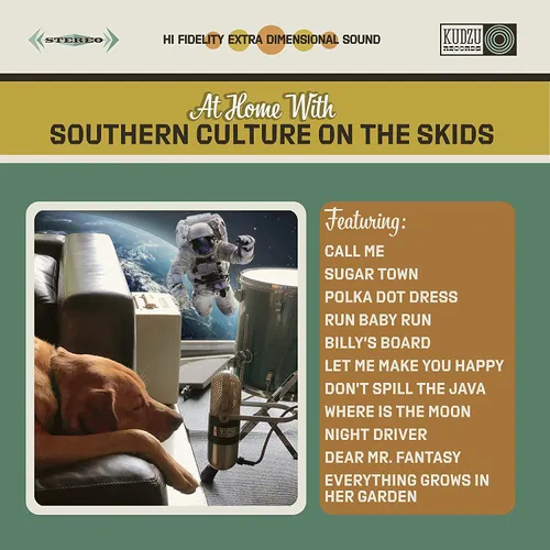 Southern Culture On The Skids - At Home With Southern Culture On The Skids vinyl record cover