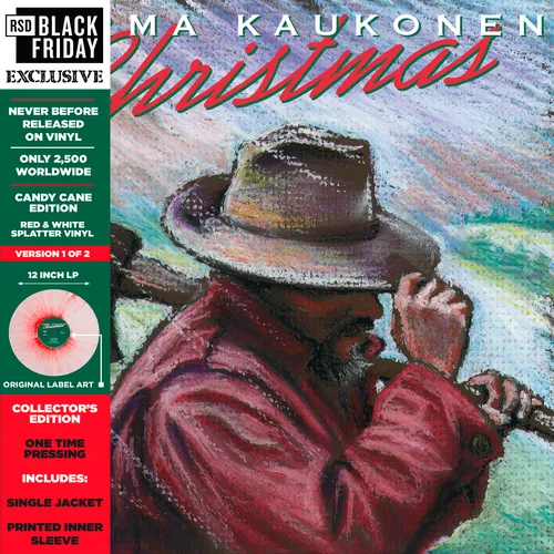 Jorma Kaukonen - Christmas… Candy Cane Edition vinyl record cover