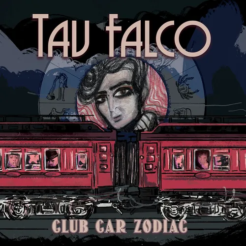 Tav Falco - Club Car Zodiac vinyl record cover