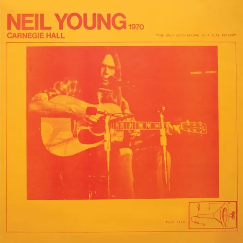 Neil Young - Carnegie Hall 1970 vinyl record cover