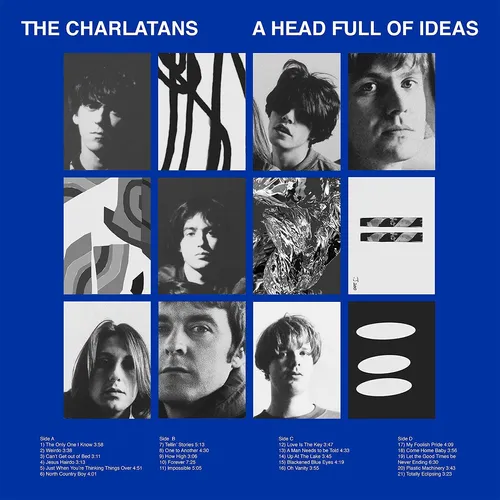 The Charlatans UK - A Head Full of Ideas vinyl record cover