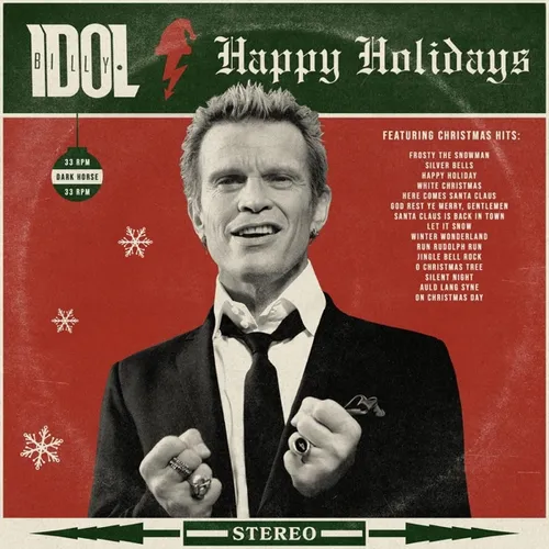 Billy Idol - Happy Holidays vinyl record cover