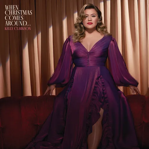 Kelly Clarkson - When Christmas Comes Around… vinyl record cover