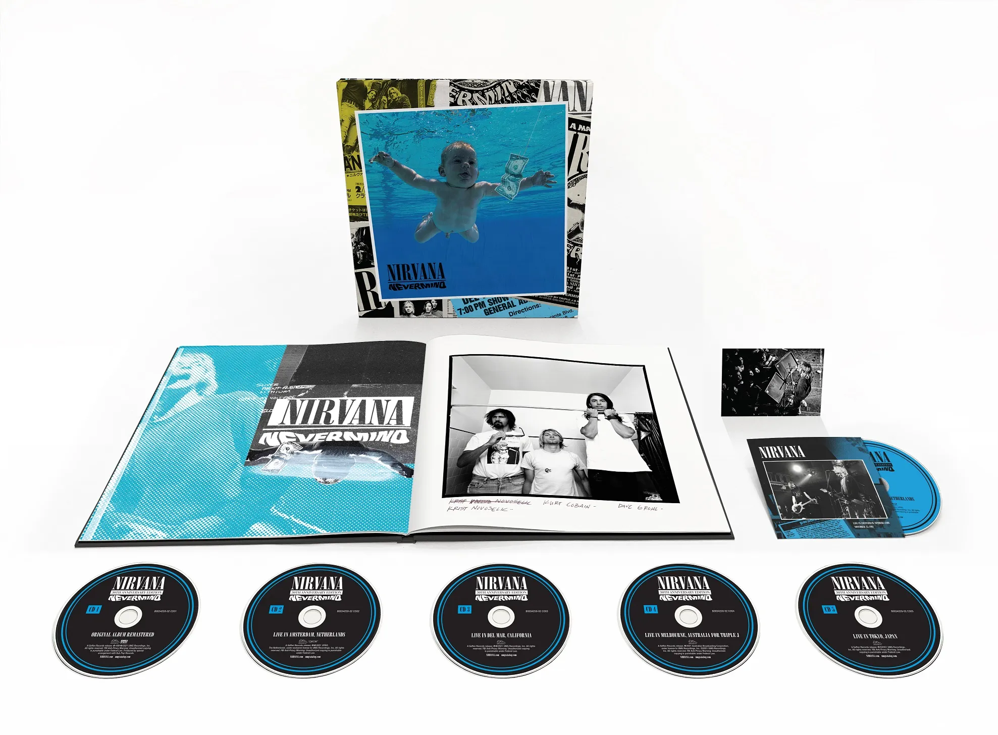 Nirvana - Nevermind: 30th Anniversary [Super Deluxe 5 CD/Blu-ray]