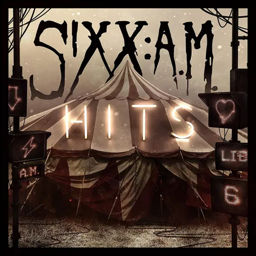 Sixx: A.M. - Hits vinyl record cover
