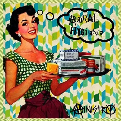 Ministry - Moral Hygiene vinyl record cover