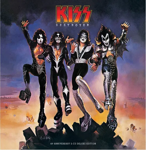 KISS - Destroyer: 45th Anniversary Edition (German Version) vinyl record cover