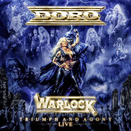 Doro - Warlock - Triumph & Agony Live vinyl record cover