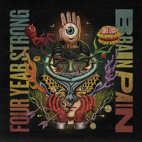 Four Year Strong - Brain Pain: Deluxe vinyl record cover