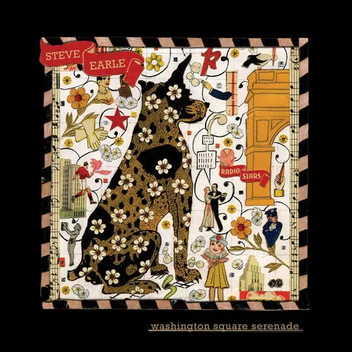 Steve Earle - Washington Square Serenade vinyl record cover