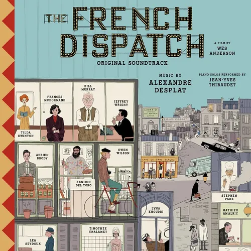 The French Dispatch [Movie] - The French Dispatch (Original Soundtrack) vinyl record cover