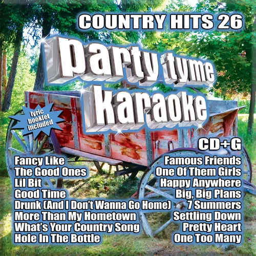 Party Tyme Karaoke - Country Hits 26 vinyl record cover