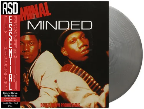 Boogie Down Productions - Criminal Minded vinyl record cover