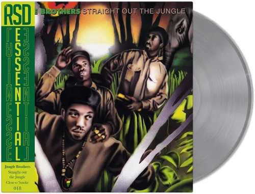 Jungle Brothers - Straight Out The Jungle vinyl record cover