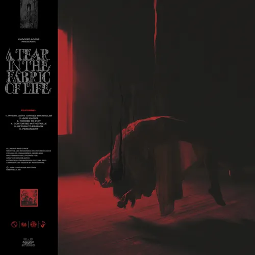 Knocked Loose - A Tear In The Fabric Of Life EP vinyl record cover