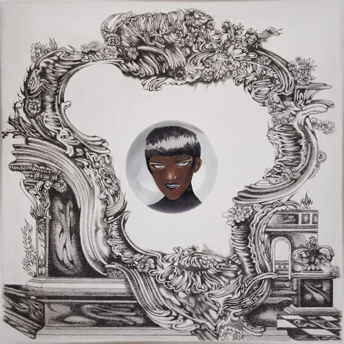 Yves Tumor - The Asymptotical World EP vinyl record cover
