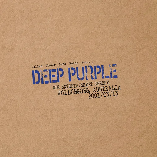 Deep Purple - Live In Wollongong 2001 vinyl record cover
