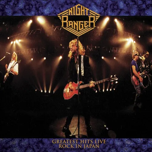 Night Ranger - Rock In Japan - Greatest Hits Live vinyl record cover