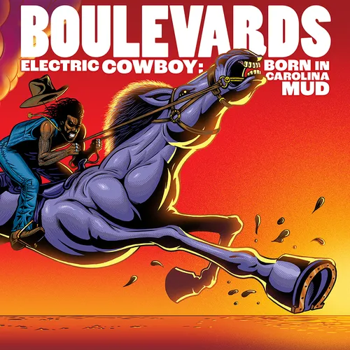 Boulevards - Electric Cowboy: Born In Carolina Mud vinyl record cover