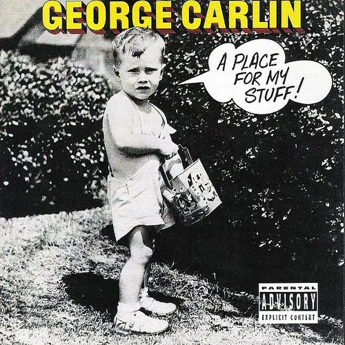 George Carlin - A Place For My Stuff vinyl record cover