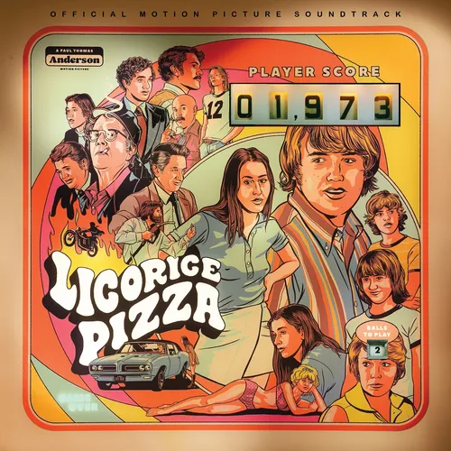 Various Artists - Licorice Pizza (Original Motion Picture Soundtrack) vinyl record cover