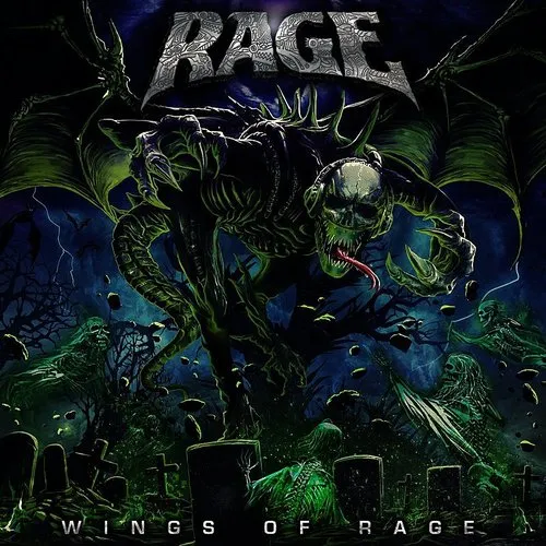 RAGE - Wings Of Rage vinyl record cover