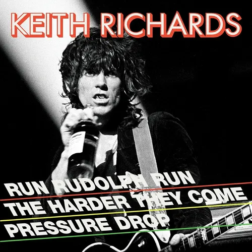Keith Richards - Run Rudolph Run vinyl record cover