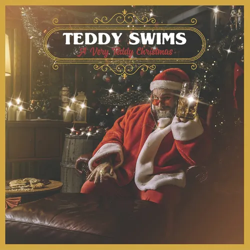 Teddy Swims - A Very Teddy Christmas vinyl record cover