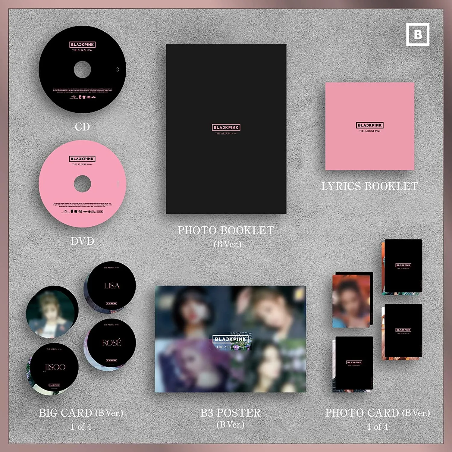BlackPink - The Album (Japan Version) (Limited B Version
