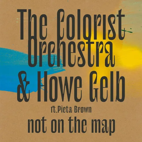 The Colorist Orchestra & Howe Gelb - Not On The Map vinyl record cover