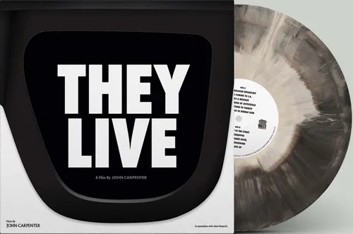 John Carpenter & Alan Howarth - They Live OST vinyl record cover