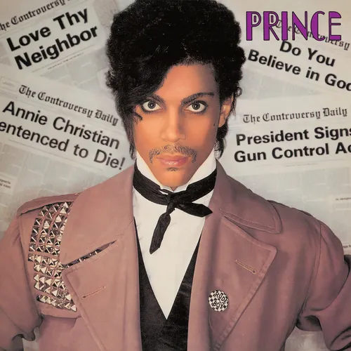 Prince - Controversy vinyl record cover