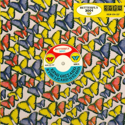 King Gizzard & The Lizard Wizard - Butterfly 3001 vinyl record cover