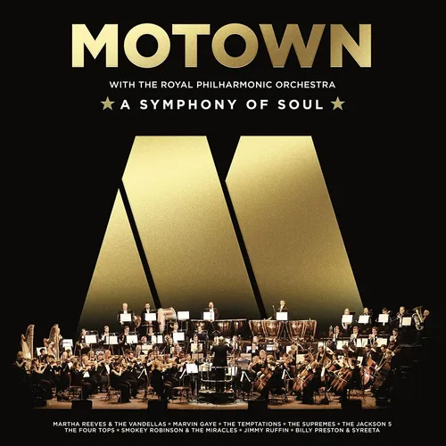 Various Artists - Motown: A Symphony Of Soul With The Royal Philharmonic Orchestra vinyl record cover