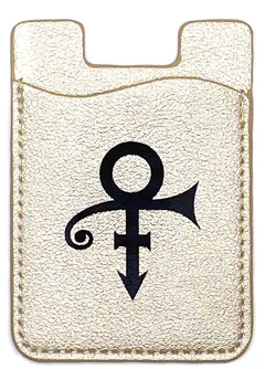 Gold Prince Love Symbol Card Holder
