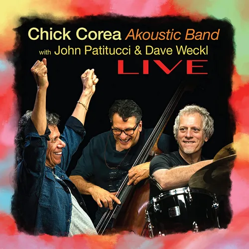 Chick Corea Akoustic Band - Live vinyl record cover
