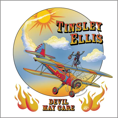 Tinsley Ellis - Devil May Care vinyl record cover