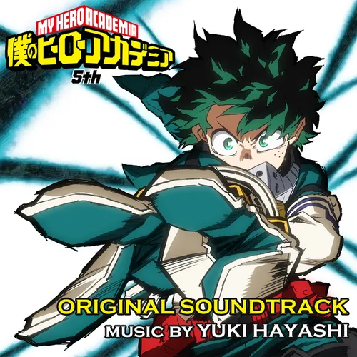 Yuki Hayashi - My Hero Academia: Season 5 (Original Series Soundtrack) vinyl record cover