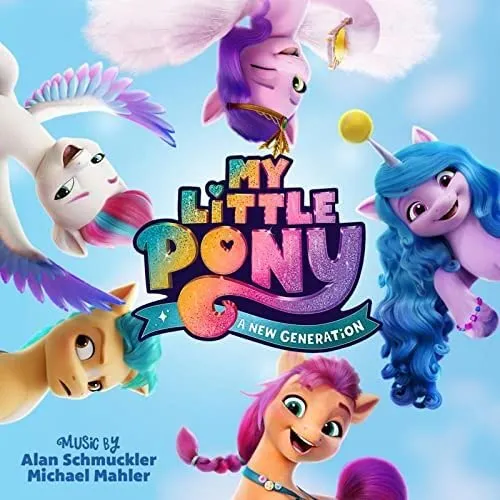 My Little Pony - My Little Pony: A New Generation vinyl record cover