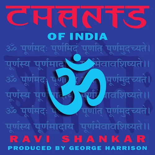 Ravi Shankar - Chants Of India vinyl record cover