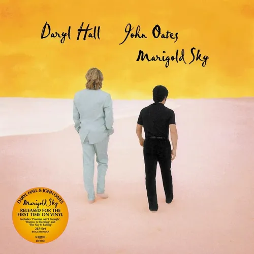 Daryl Hall & John Oates - Marigold Sky: 25th Anniversary vinyl record cover