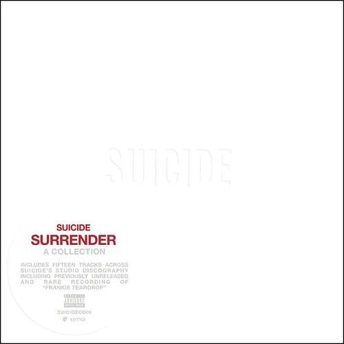 Suicide - Surrender vinyl record cover