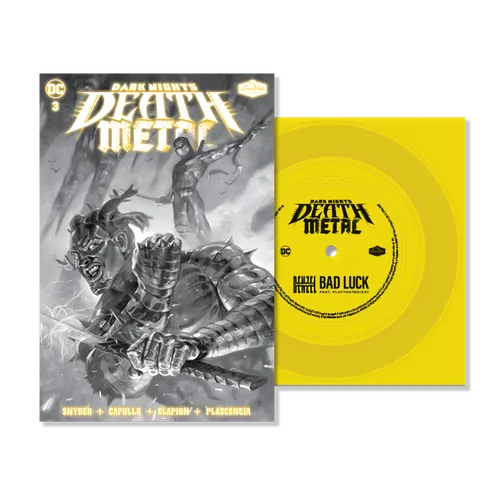 Denzel Curry - Dark Nights: Death Metal # 3 Soundtrack Special Edition - Denzel Curry with Flexi Single 'Bad Luck' vinyl record cover