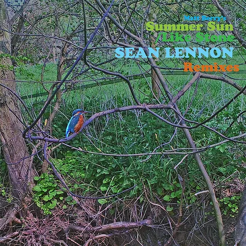 Matt Berry - Summer Sun / Like Stone (sean Ono Lennon Remixes) vinyl record cover