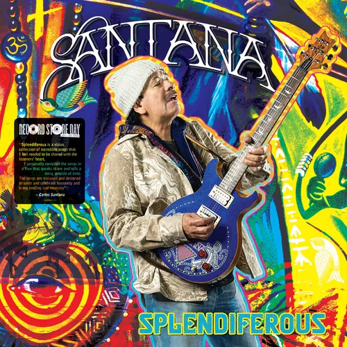 Santana - Splendiferous vinyl record cover