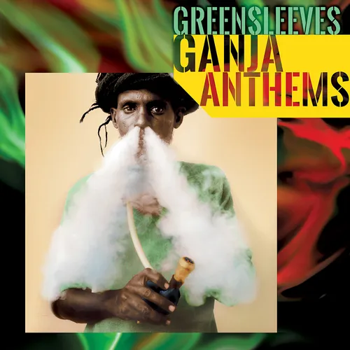Various Artists - Greensleeves Ganja Anthems vinyl record cover
